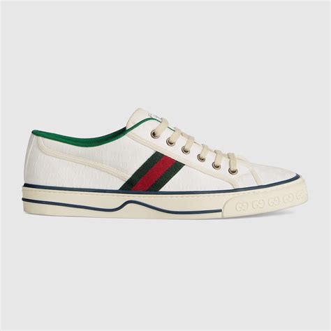 tenis gucci para hombre originales blancos|zapatilla deportiva flashtrek gucci.